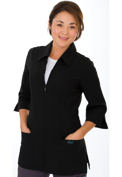 Professional Choice Uniforms Excel 4-Way Stretch Jacket - Black