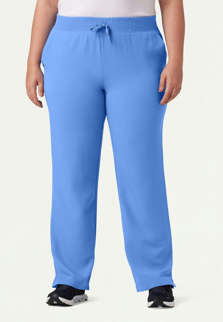 Pantalón médico Xenos Essential Knit-Waist - Azul cielo