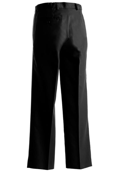 Edwards Garment Ladies Microfiber Flat Front Pant - Black