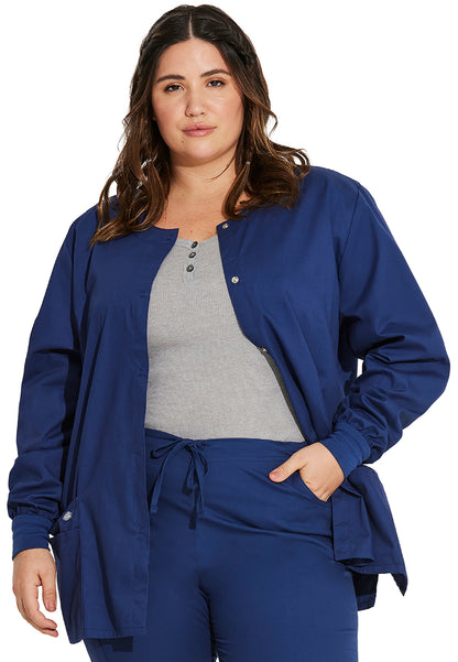 Veste d'échauffement à boutons-pression pour femme Dickies EDS Signature