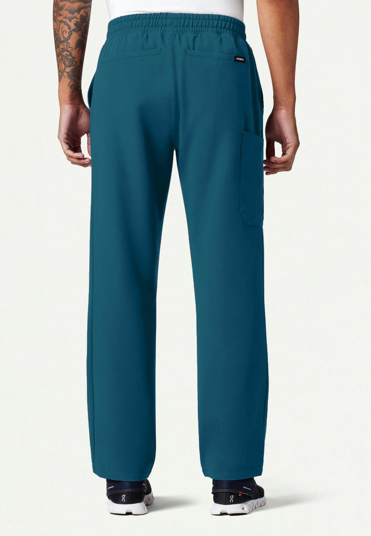 Rhodes Everyday Straight-Leg Scrub Pant - Caribbean Blue