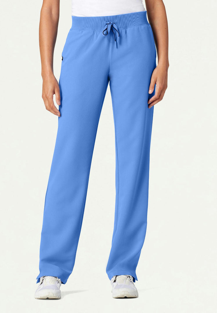 Pantalón médico Xenos Essential Knit-Waist - Azul cielo