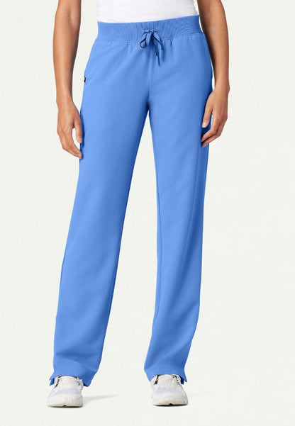 Pantalón médico Xenos Essential Knit-Waist - Azul cielo