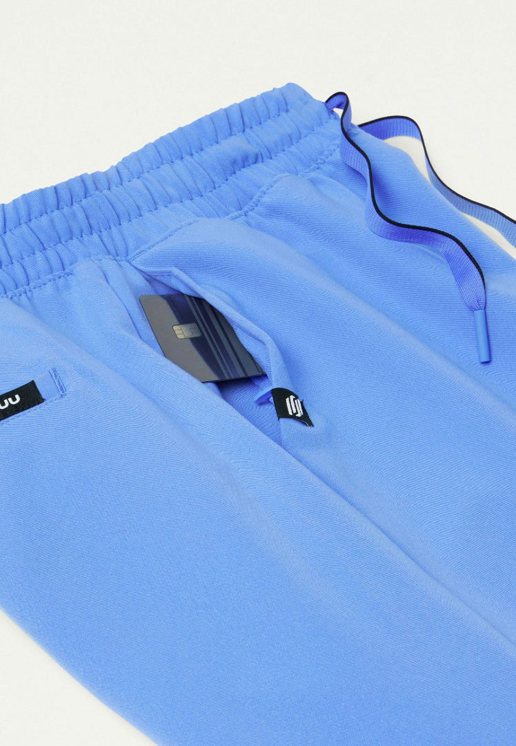 Pantalón médico de cintura alta Kerr 365 - Azul cielo