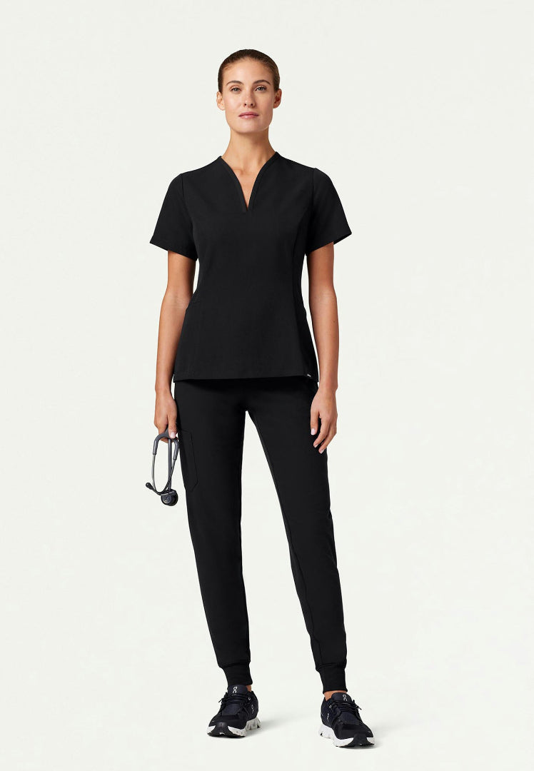 Pantalón deportivo Silex Slim Knit-Waist - Negro