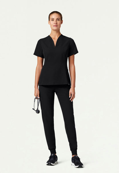 Pantalón deportivo Silex Slim Knit-Waist - Negro