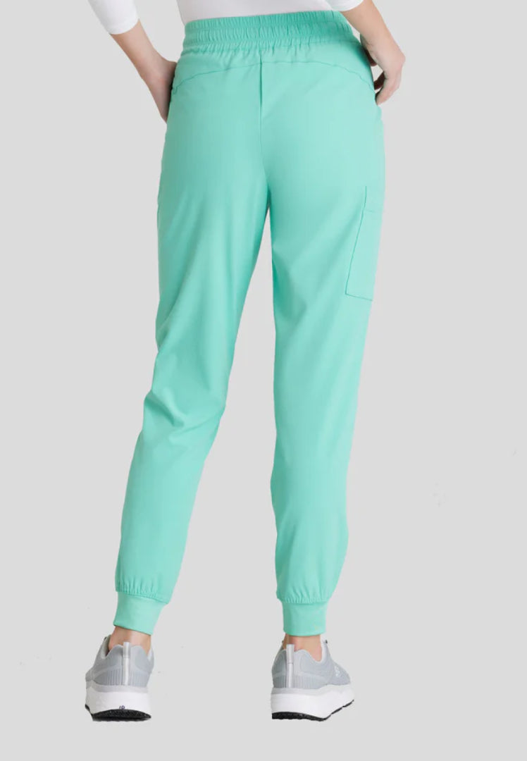 Theory 4-Pocket Mid-Rise Jogger - Light Jade