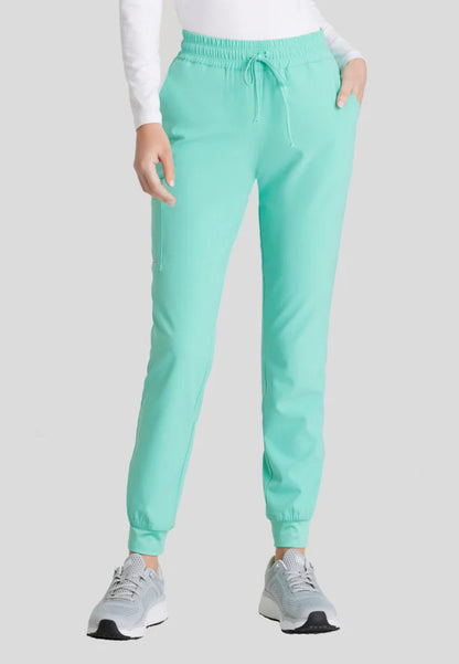 Theory 4-Pocket Mid-Rise Jogger - Light Jade