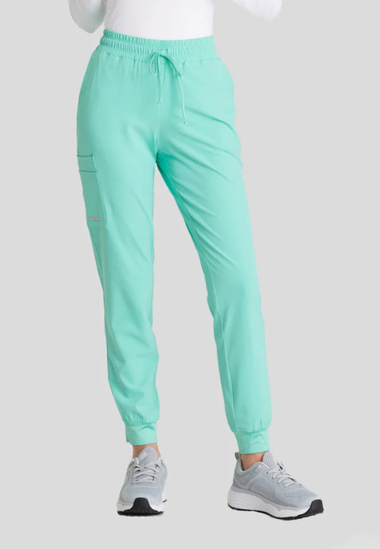 Theory 4-Pocket Mid-Rise Jogger - Light Jade