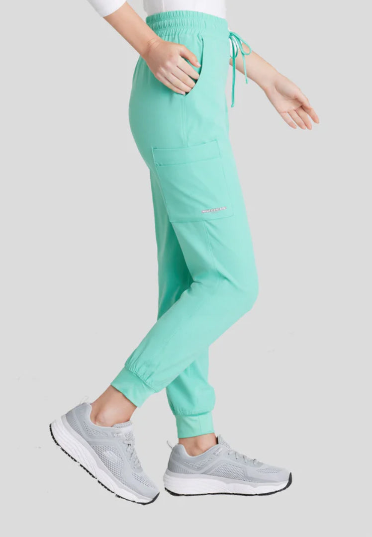 Theory 4-Pocket Mid-Rise Jogger - Light Jade