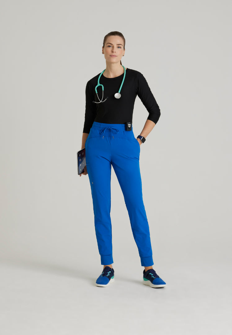 Accelerate Long Sleeve Underscrub - Black