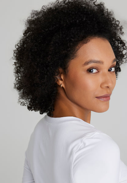 Accelerate Long Sleeve Underscrub - White