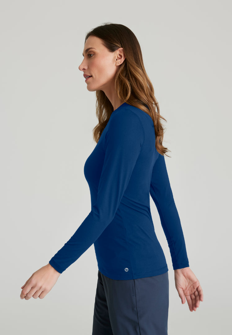 Accelerate Long Sleeve Underscrub - Indigo