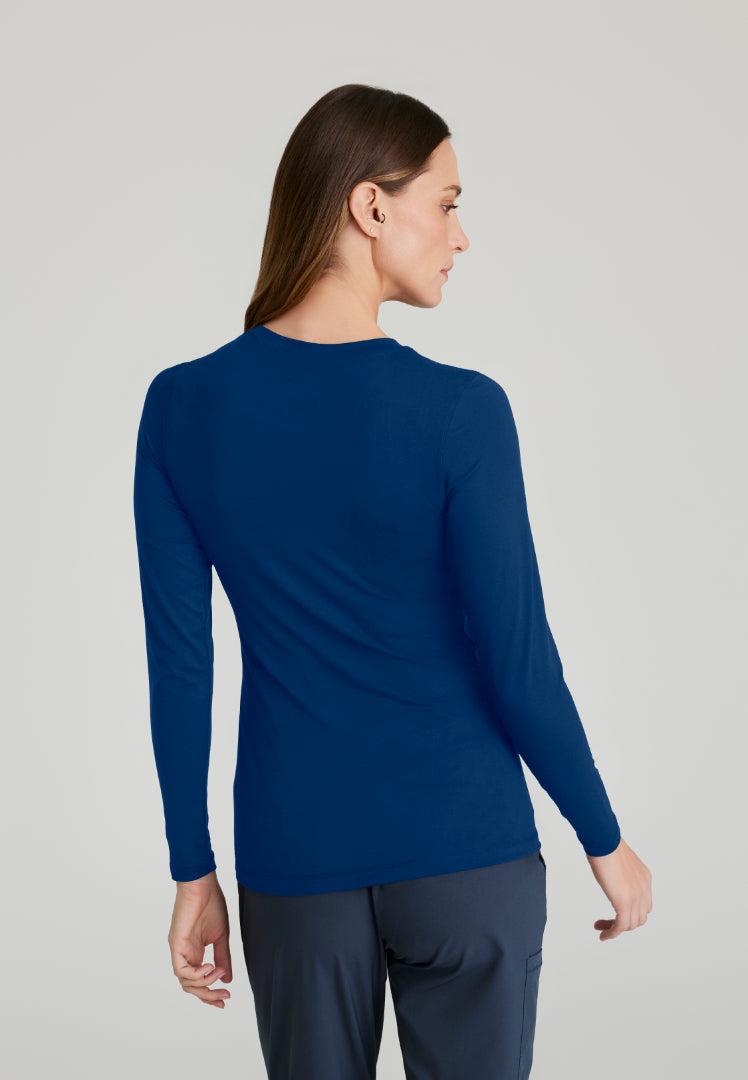 Accelerate Long Sleeve Underscrub - Indigo