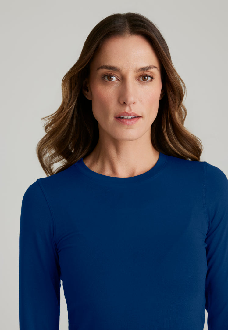 Accelerate Long Sleeve Underscrub - Indigo