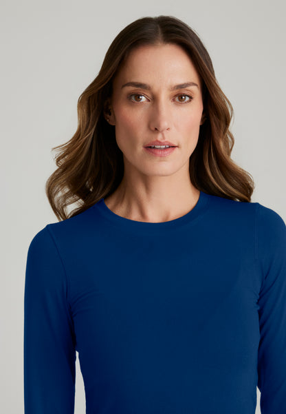 Accelerate Long Sleeve Underscrub - Indigo