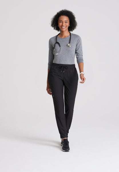 Accelerate Long Sleeve Underscrub - Grey Heather