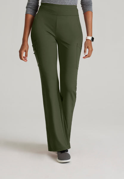 Sprint 7-Pocket Flare Leg Pant - Olive