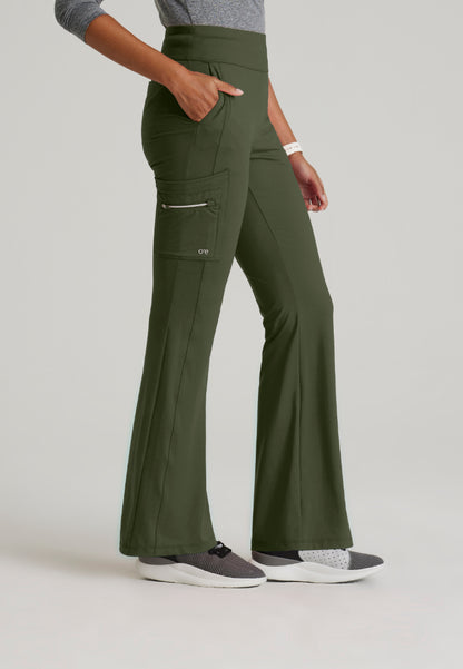 Sprint 7-Pocket Flare Leg Pant - Olive
