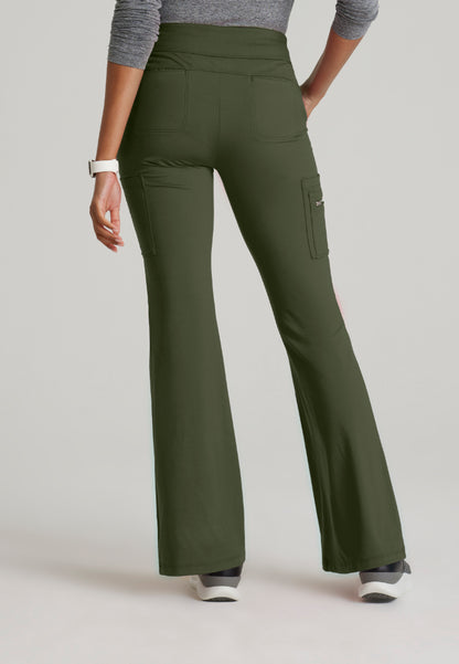 Sprint 7-Pocket Flare Leg Pant - Olive