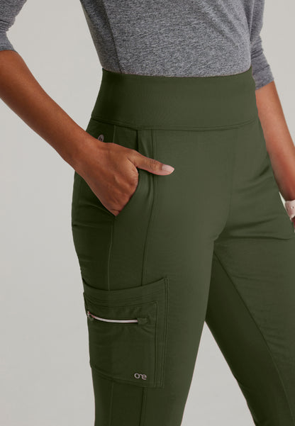 Sprint 7-Pocket Flare Leg Pant - Olive