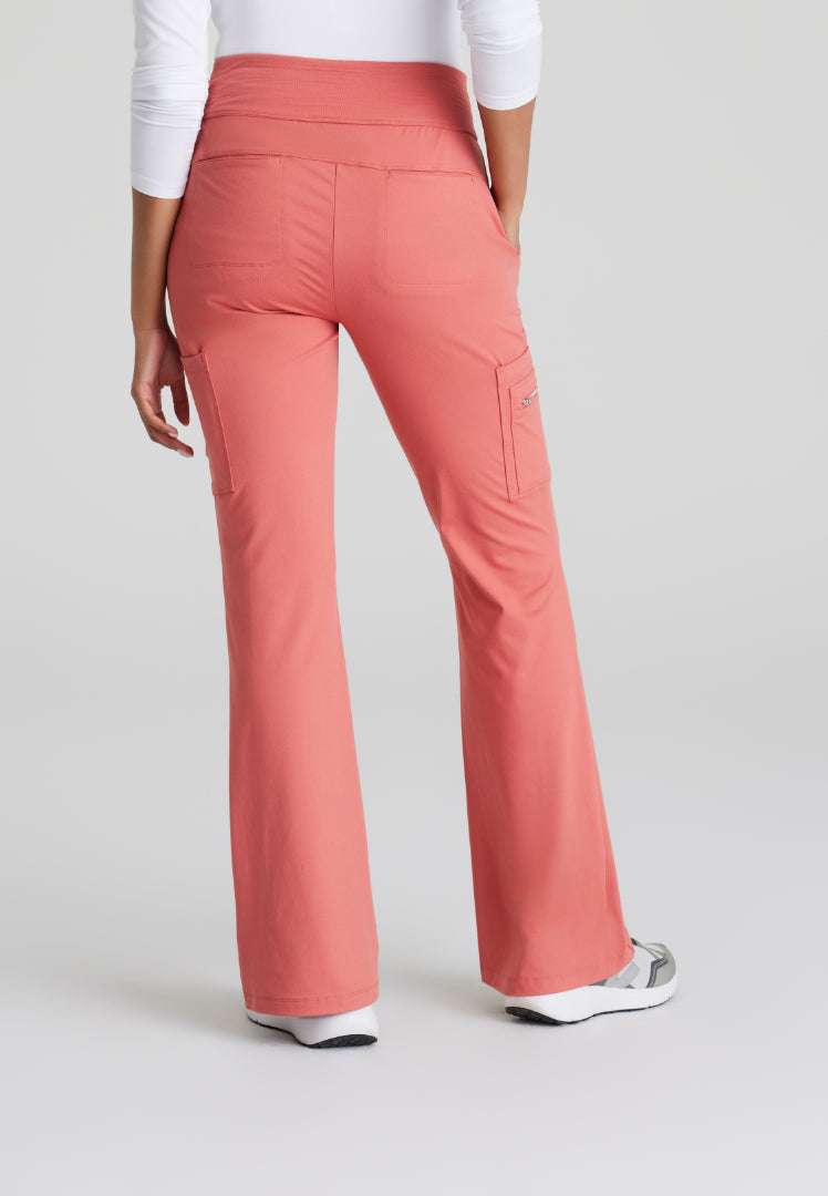 Barco One Performance Knit Sprint Flare Leg Pant - Ginger Rose