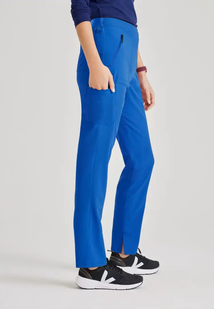 Barco Unify Women's 5 Pocket Single Cargo Pant - New Royal - The Uniform Store