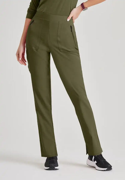 Barco Unify Women's 5 Pocket Single Cargo Pant - Olive - The Uniform Store