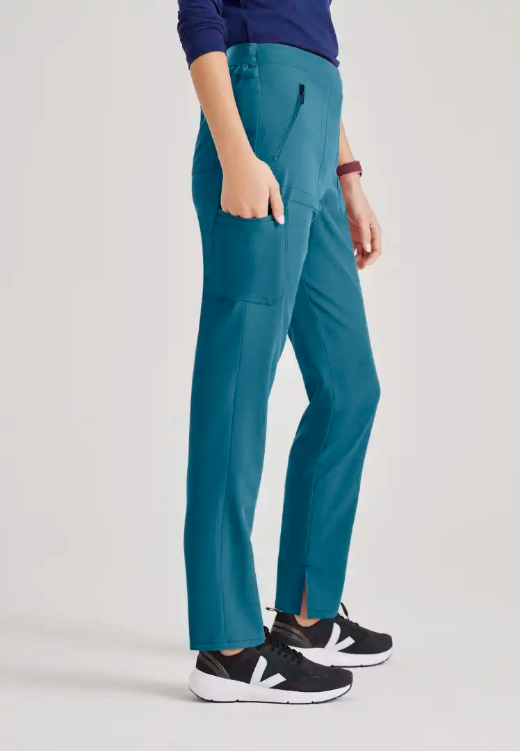 Barco Unify Women's 5 Pocket Single Cargo Pant - Bahama - The Uniform Store