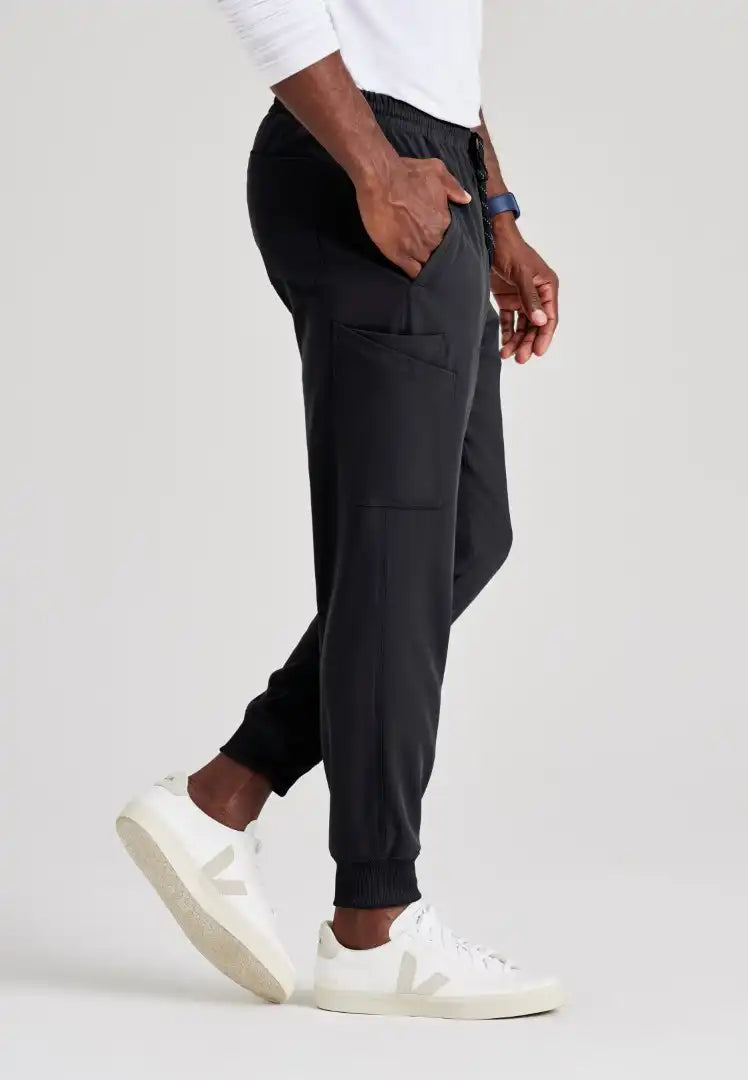 Pantalon de jogging 6 poches pour homme - Noir