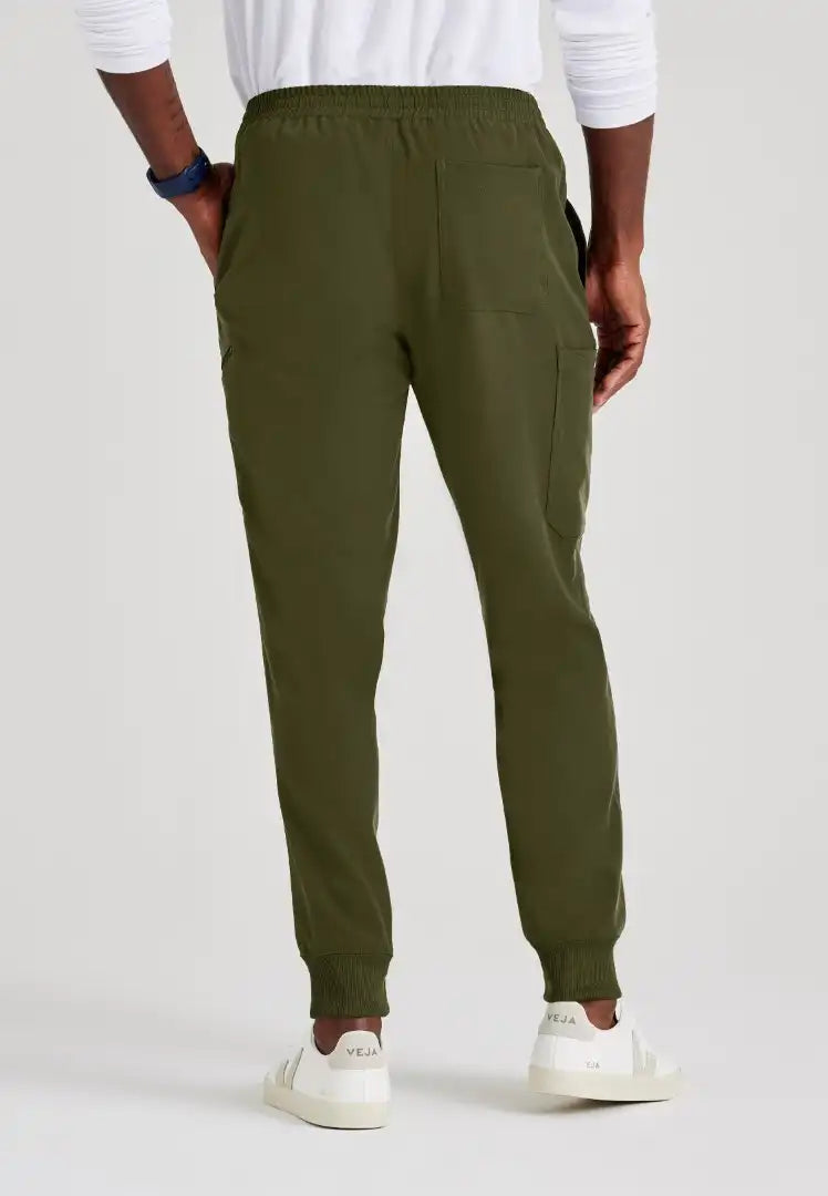 Pantalon de jogging 6 poches pour homme - Olive