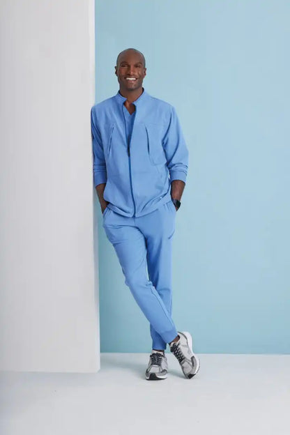 Barco Unify Men's 6 Pocket Jogger - Ciel Blue - The Uniform Store