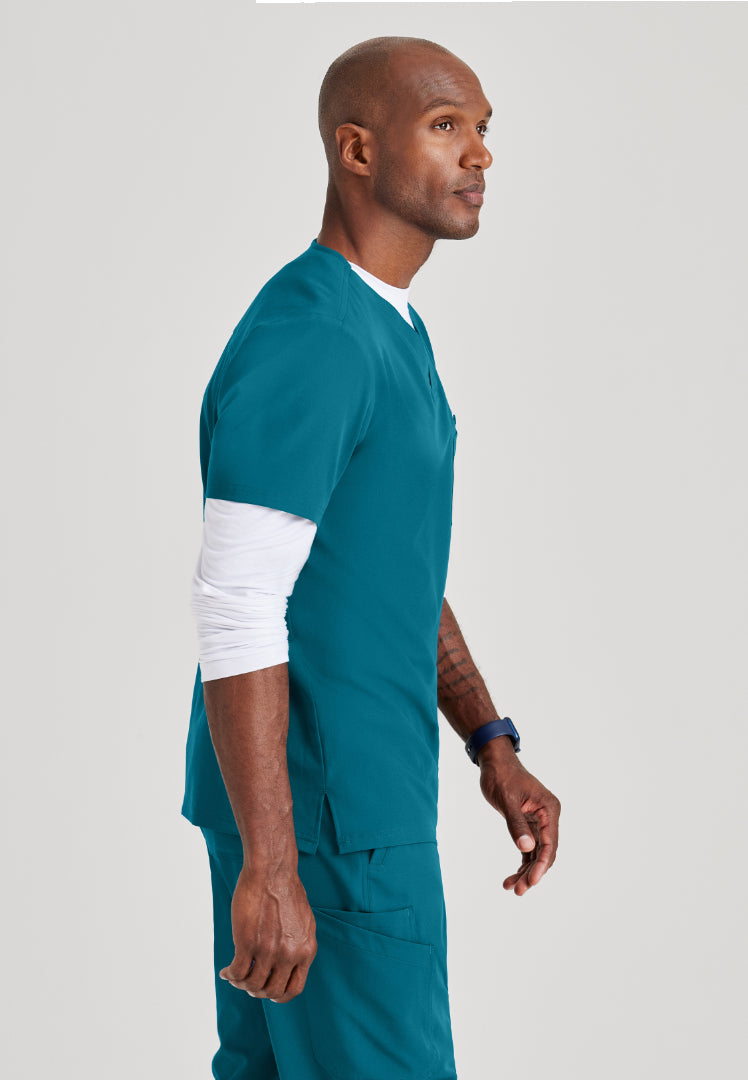 Barco Unify "Rally" 3 Pocket V-Neck Top - Bahama