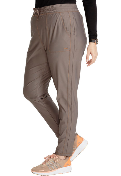 Mid-Rise Tapered Leg Drawstring Pant - Iron