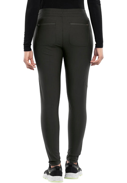 Mid-Rise Tapered Leg Drawstring Pant - Olive Branch