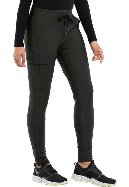 Mid-Rise Tapered Leg Drawstring Pant - Olive Branch