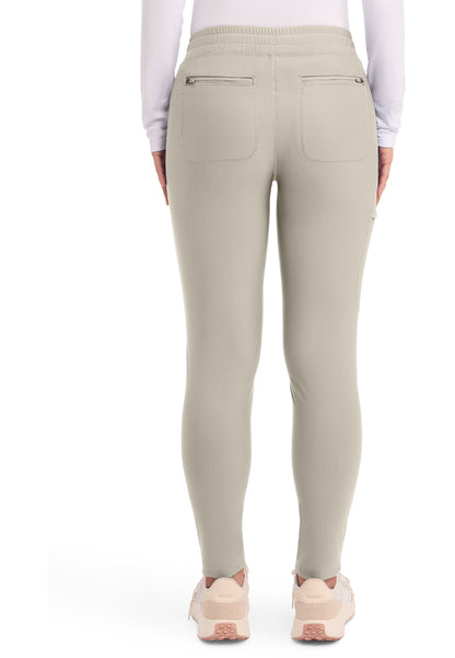 Mid-Rise Tapered Leg Drawstring Pant - Summer Sand