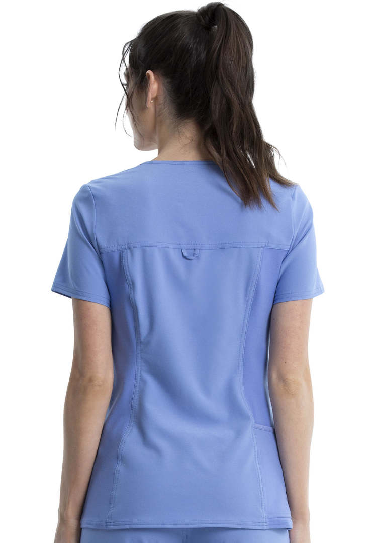 Cherokee iFlex V-Neck Scrub Top - Ciel