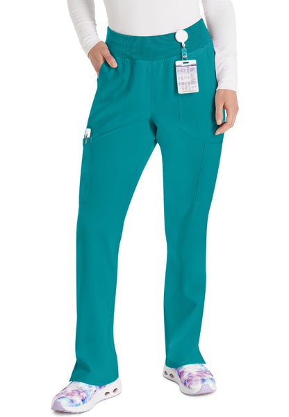 Dickies Natural Rise Tapered Leg Pull-On Pant - Teal
