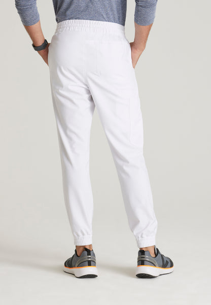 Voyager 5-Pocket Jogger Scrub Pant - White
