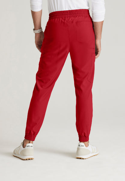 Voyager 5-Pocket Jogger Scrub Pant - True Red
