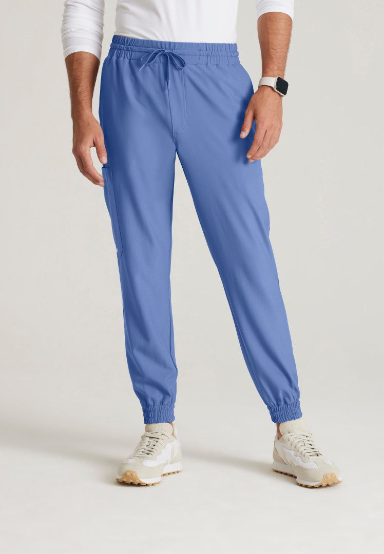 Voyager 5-Pocket Jogger Scrub Pant - Ciel