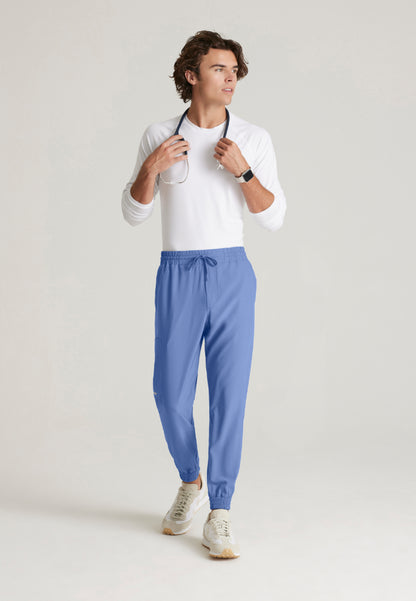 Voyager 5-Pocket Jogger Scrub Pant - Ciel