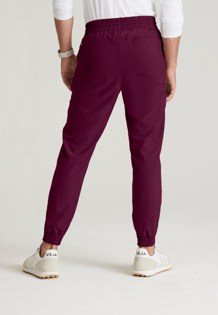 Voyager 5-Pocket Jogger Scrub Pant - Wine