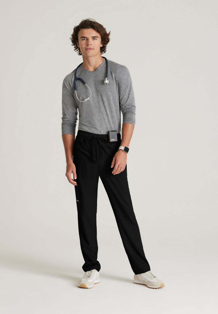 Highland 5-Pocket Scrub Pant - Black