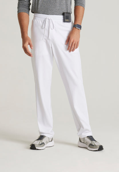 Highland 5-Pocket Scrub Pant - White