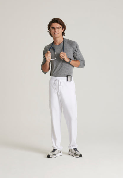 Highland 5-Pocket Scrub Pant - White