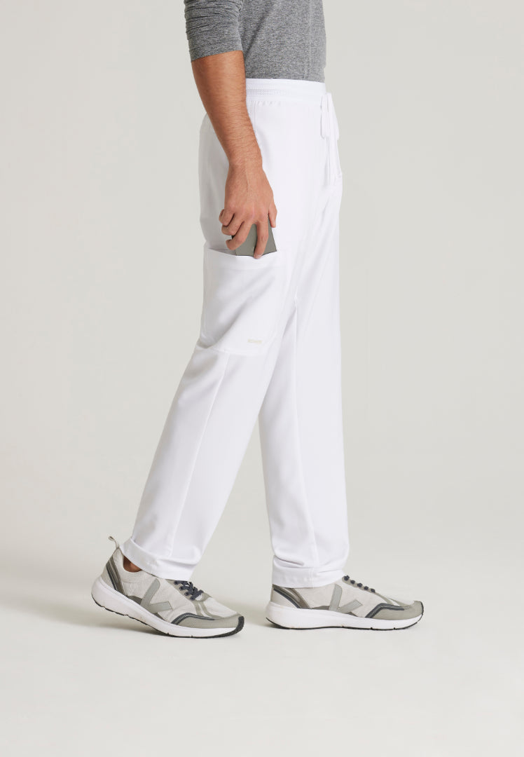 Highland 5-Pocket Scrub Pant - White