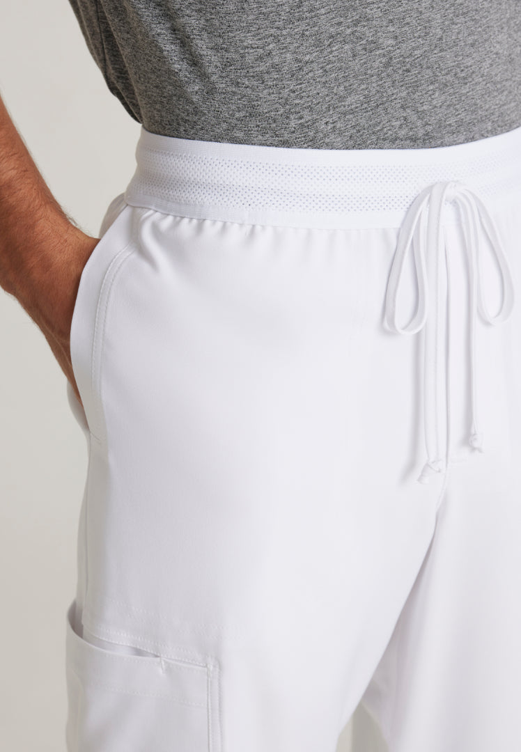 Highland 5-Pocket Scrub Pant - White