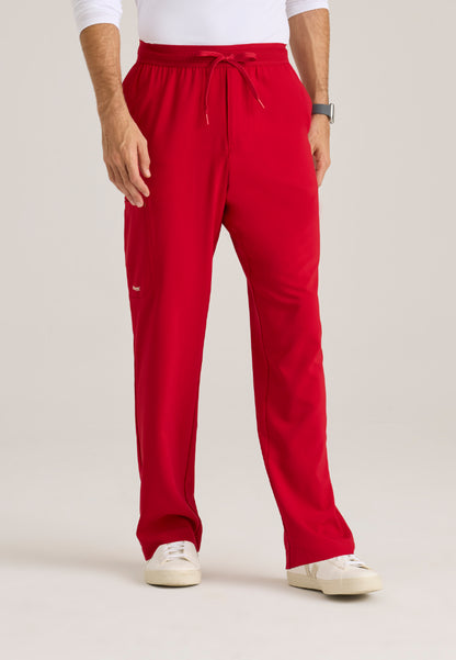 Highland 5-Pocket Scrub Pant - True Red
